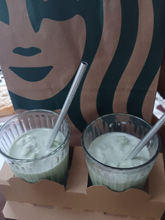 抹茶フラペチーノ風のドリンク!-レシピのメイン写真