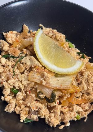 減量停滞期に！豆腐キムタクのチャーハン-レシピのメイン写真