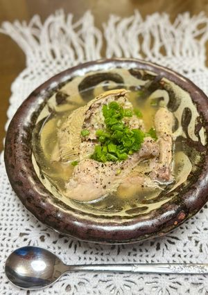 横浜発♡簡単過ぎ!参鶏湯風チキンスープ-レシピのメイン写真