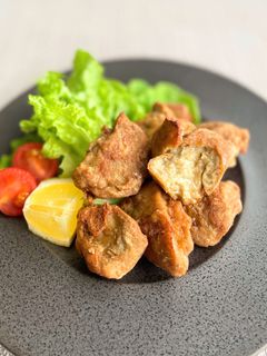 グルテンミートの揚げないから揚げ-レシピのメイン写真