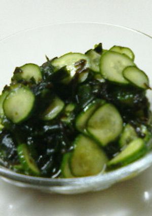 塩こんぶ＆昆布茶で酢の物-レシピのメイン写真