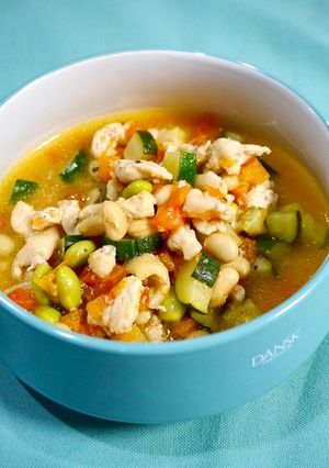 簡単！野菜たっぷり☆コラーゲンスープ-レシピのメイン写真