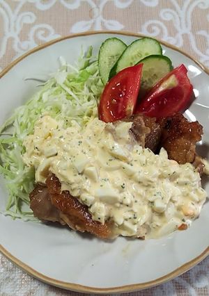 揚げずに!チキン南蛮(塩分1.5g以下)-レシピのメイン写真