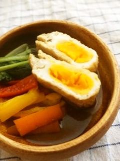 卵の巾着煮-レシピのメイン写真