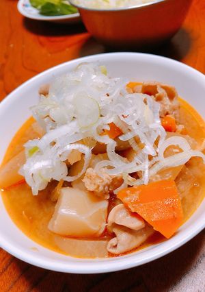 味噌味 もつ煮-レシピのメイン写真
