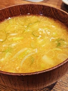 夏に美味しい!茗荷とネギの薬膳味噌汁-レシピのメイン写真