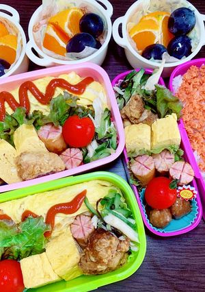 毎日のお弁当58となっちの学童弁当10-レシピのメイン写真