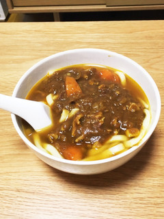 余ったルーをかけるだけ☆カレーうどん-レシピのメイン写真