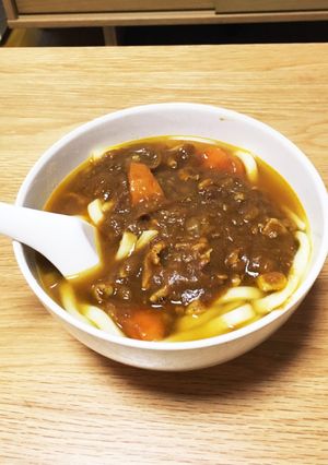 余ったルーをかけるだけ☆カレーうどん-レシピのメイン写真