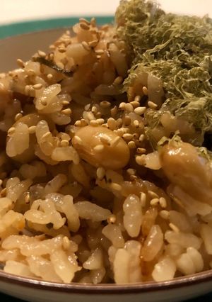 蒸し大豆の炊き込みご飯-レシピのメイン写真