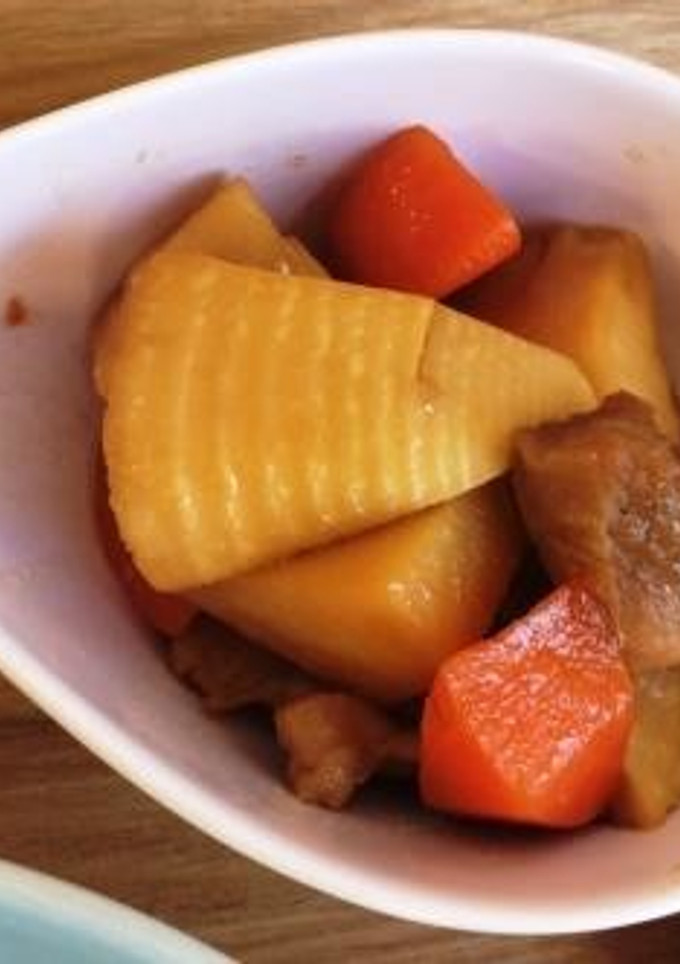 筍と鶏肉の煮物（透析食）-レシピのメイン写真