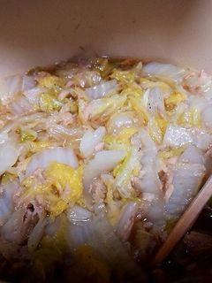 白菜とシーチキンの炊いたん-レシピのメイン写真