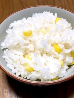 とうもろこしご飯-レシピのメイン写真