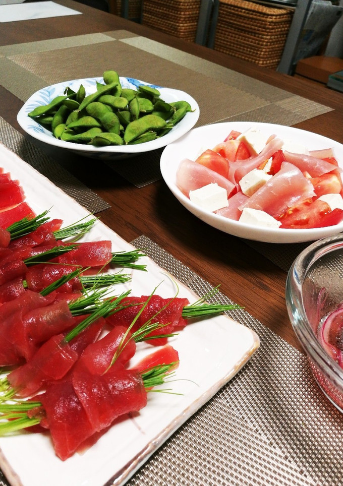 めばちマグロの芽ねぎ巻き♪-レシピのメイン写真