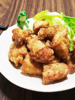 猫舌さんに!一口鳥むね唐揚げ♪-レシピのメイン写真
