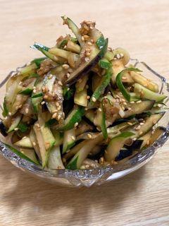 なすときゅうりのおかかポン酢和え-レシピのメイン写真