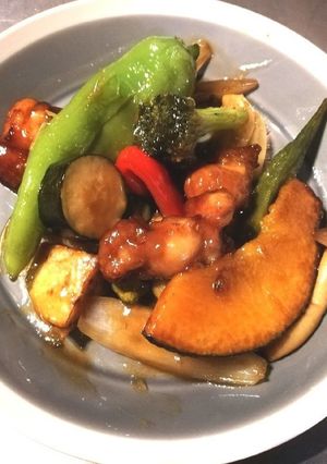 夏野菜の黒酢合え-レシピのメイン写真