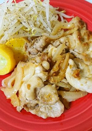 醤油麹で♡豚ロース肉と玉ねぎ炒め-レシピのメイン写真