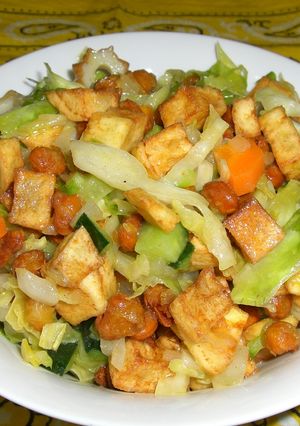 懐かしの給食♪　インディアンサラダ-レシピのメイン写真