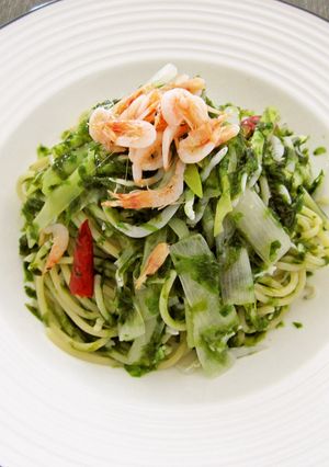 青海苔のパスタ-レシピのメイン写真