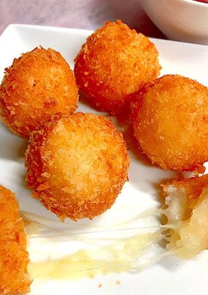 チーズハットクの次は簡単！チーズボール-レシピのメイン写真