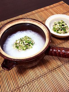 山形のダシをお粥で♪-レシピのメイン写真