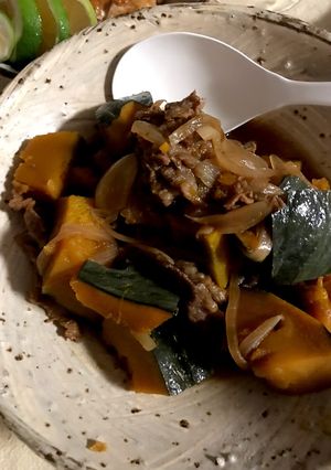 肉かぼちゃ-レシピのメイン写真