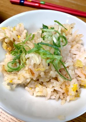 中華っぽいエビ炊き込みご飯-レシピのメイン写真