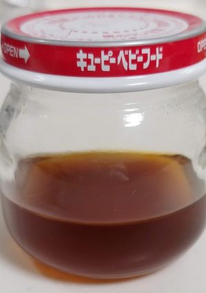 離乳食の空瓶を弁当用めんつゆ入れにする-レシピのメイン写真