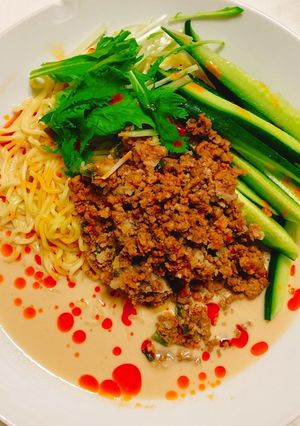 夏の終わりに。冷やし坦々麺-レシピのメイン写真