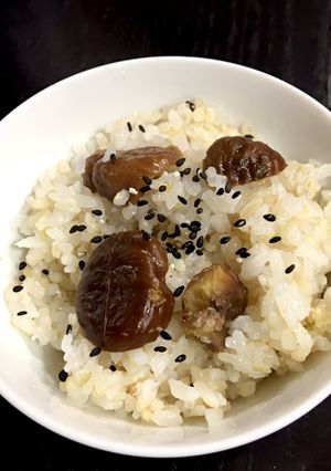 甘栗むいちゃいましたで超簡単栗ご飯-レシピのメイン写真