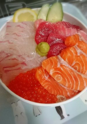 適当な海鮮丼-レシピのメイン写真