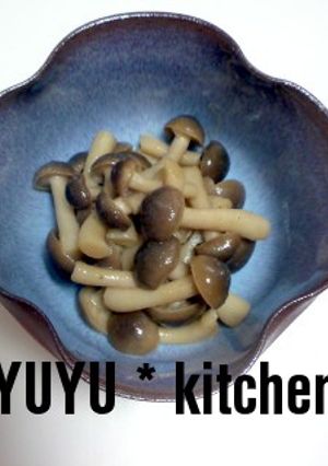 簡単一品♪シメジでバターポン酢♪-レシピのメイン写真