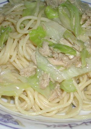 レタスとツナのパスタdeオイルソース-レシピのメイン写真