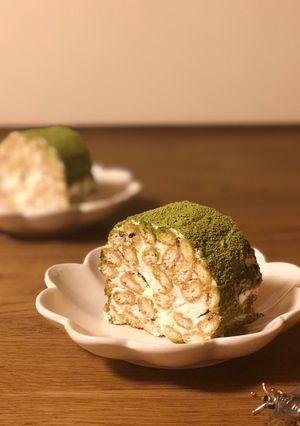 ギンビスのアスパラガスで簡単ケーキ-レシピのメイン写真