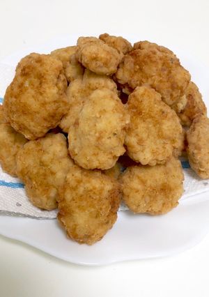 手ごねチキンナゲット☆鶏むね、ももミンチ-レシピのメイン写真