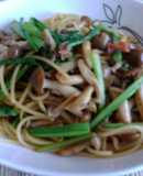 昆布だしの素を使った簡単和風パスタ♪