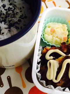 キムチお好み焼き弁当-レシピのメイン写真