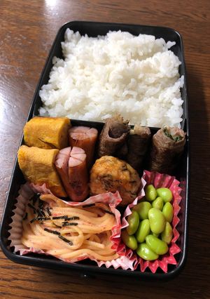 中学生男子弁当☆20190828-レシピのメイン写真