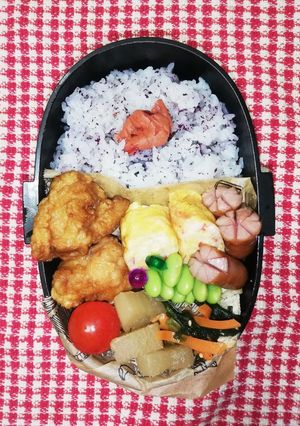 高校男子弁当♡唐揚げ8/28-レシピのメイン写真