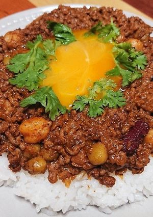 ダイソーのスパイスde誰でもキーマカレー-レシピのメイン写真