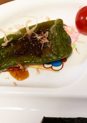 まるごとピーマン-レシピのメイン写真