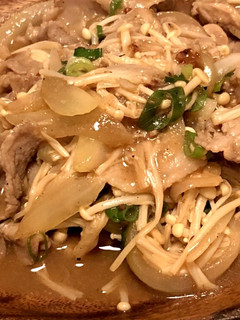 豚肉とえのきのポン酢炒め-レシピのメイン写真