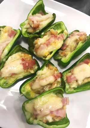 ピーマンのグラタン風【JA福岡市】-レシピのメイン写真
