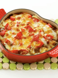 じゃがいもとトマトの麻婆グラタン-レシピのメイン写真