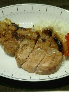 減塩 豚ロース肉のステーキ-レシピのメイン写真