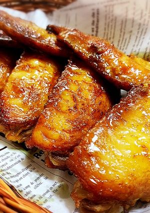 手羽先のカレー醤油焼き-レシピのメイン写真