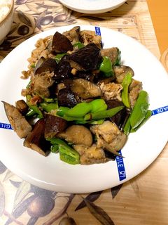 なすとししとうの味噌炒め-レシピのメイン写真
