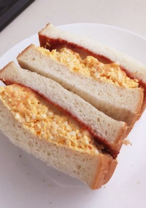 チーズinたまごサンド-レシピのメイン写真