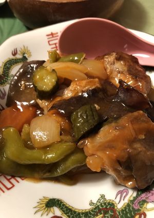 らっきょ酢で酢豚-レシピのメイン写真